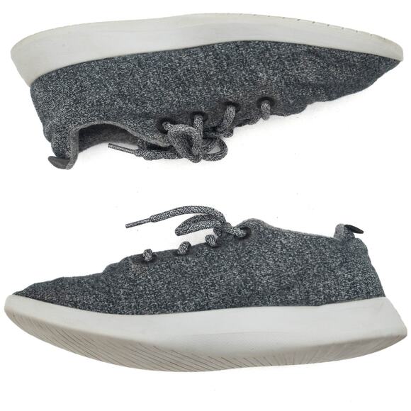 Allbirds Black Wool Runners Sneakers Size 11 - Picture 6 of 11